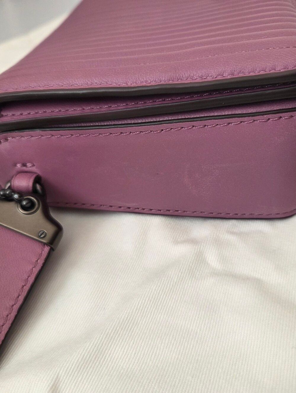 ✨️Coach 1941 Dinky Bag with Quilting in Primrose Pink - Picture 8 of 15